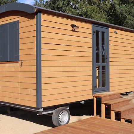 Roulottes Cocooning Au Coeur Des Landes Hotell Mées Exteriör bild