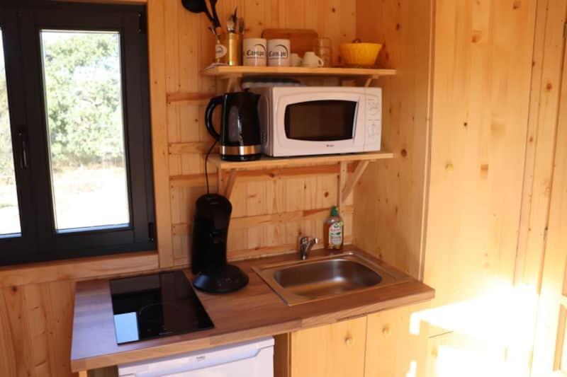 Roulottes Cocooning Au Coeur Des Landes Hotell Mées Exteriör bild