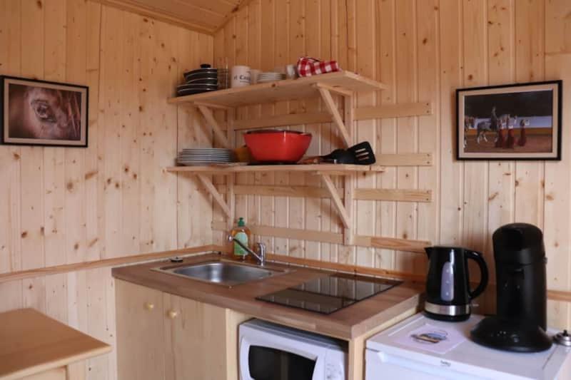 Roulottes Cocooning Au Coeur Des Landes Hotell Mées Exteriör bild