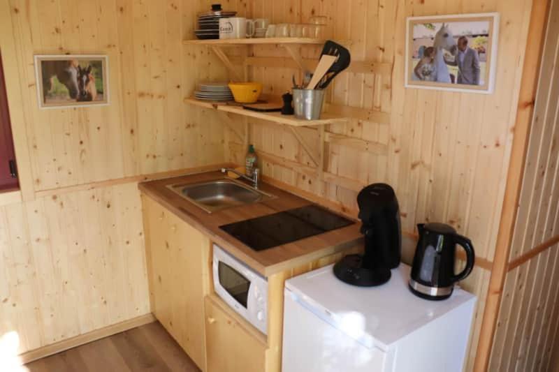 Roulottes Cocooning Au Coeur Des Landes Hotell Mées Exteriör bild
